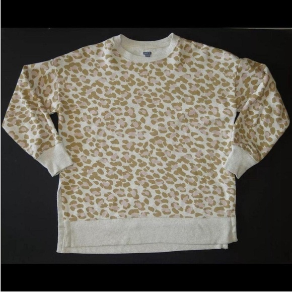 Aerie Leopard Print Sweatshirt - Picture 2 of 3